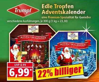 Edle Tropfen Adventskalender