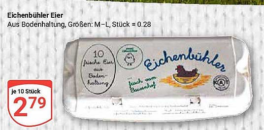Eichenbühler Eier - Aus Bodenhaltung