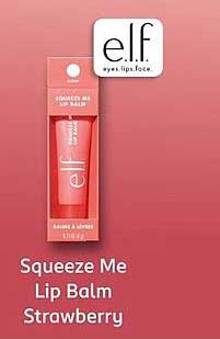 e.l.f. Squeeze Me Lip Balm Strawberry