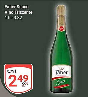 Fabergé Secco Vino Frizzante 0,75 l