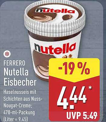 Ferrero Nutella Eisbcher