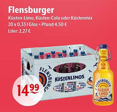 Flensburger Küsten-Limo, Küsten-Cola oder Küstenmix