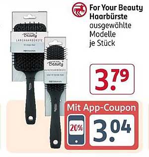 For Your Beauty Haarbürste - ausgewählte Modelle je Stück
