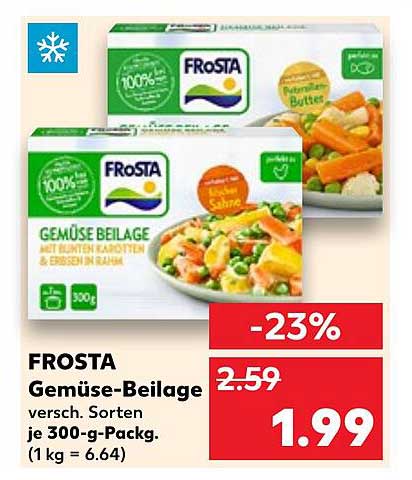 FROSTA Gemüse-Beilage 300 g, assorted varieties