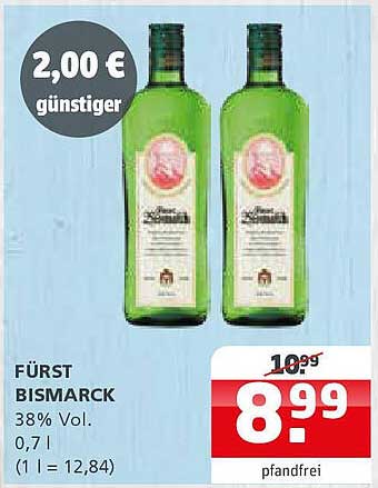 FÜRST BISMARCK 0,7l - 38% Vol.