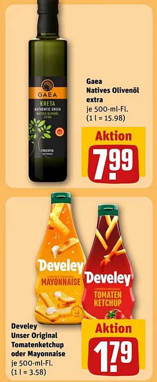 Gaea Natives Olivenöl extra je 500-ml-Fl.