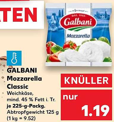 GALBANI Mozzarella Classic