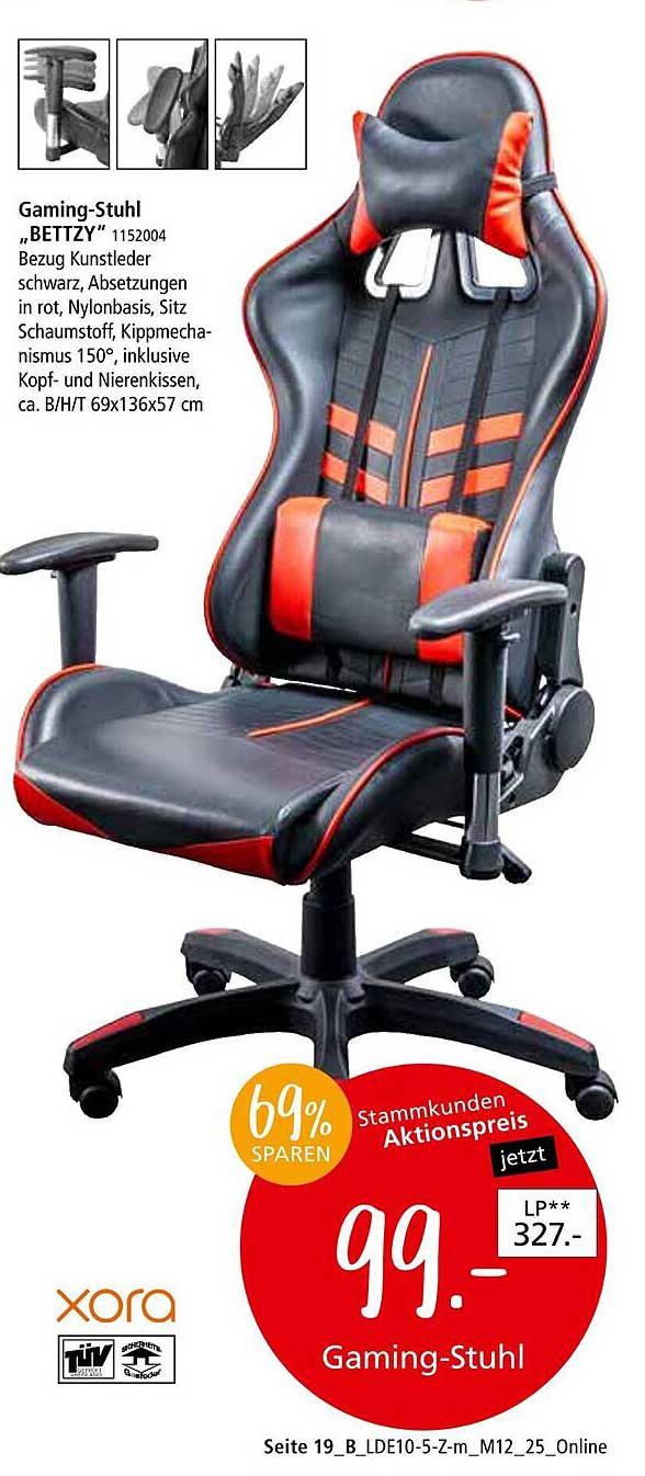 Gaming-Stuhl "BETTZY" 1152004