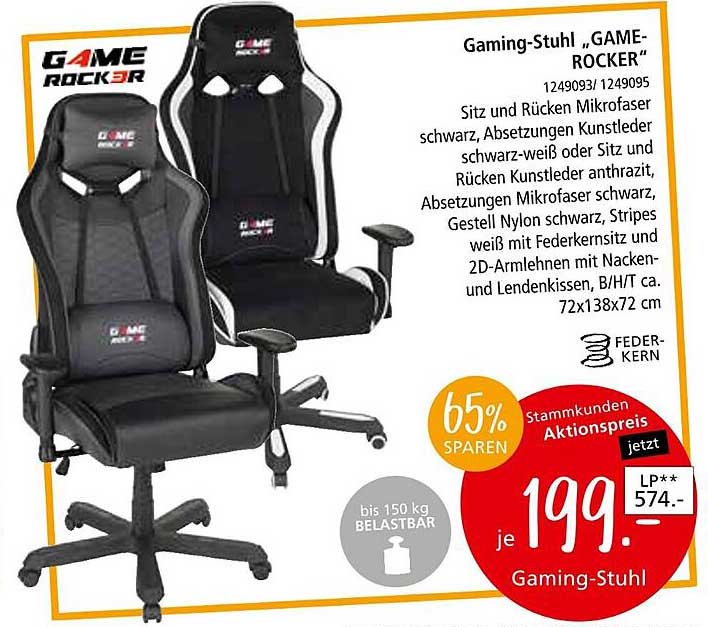 Gaming-Stuhl „GAME-ROCKER“