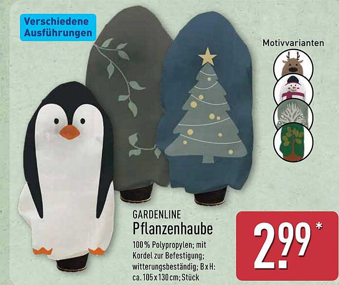 GARDENLINE Pflanzenhaube - verschiedene Ausführungen