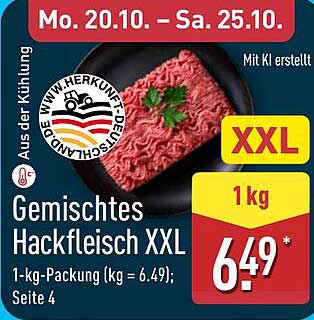 Gemischtes Hackfleisch XXL