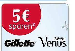 Gillette Venus Rasierer - Jetzt 5 € sparen!