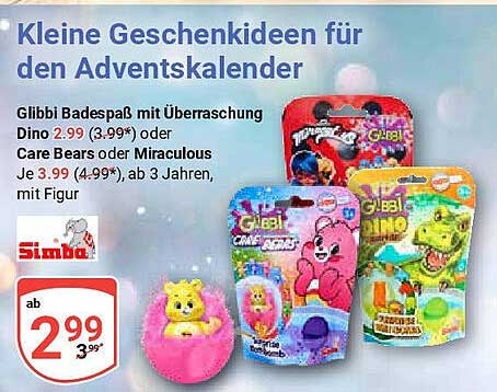 Glibbi Badespaß mit Überraschung Dino