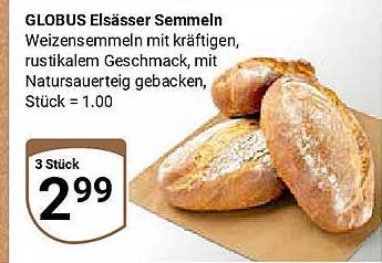 GLOBUS Elsässer Semmeln