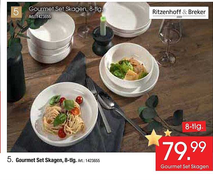 Gourmet Set Skagen, 8-tlg.