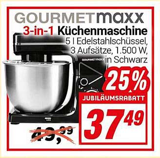 GOURMETmaxx 3-in-1 Küchenmaschine