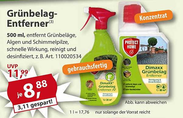Grünbelag-Entferner 500 ml