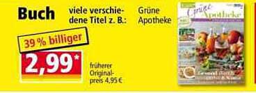 Grüne Apotheke - Buch über natürliche Heilmittel und Rezepte