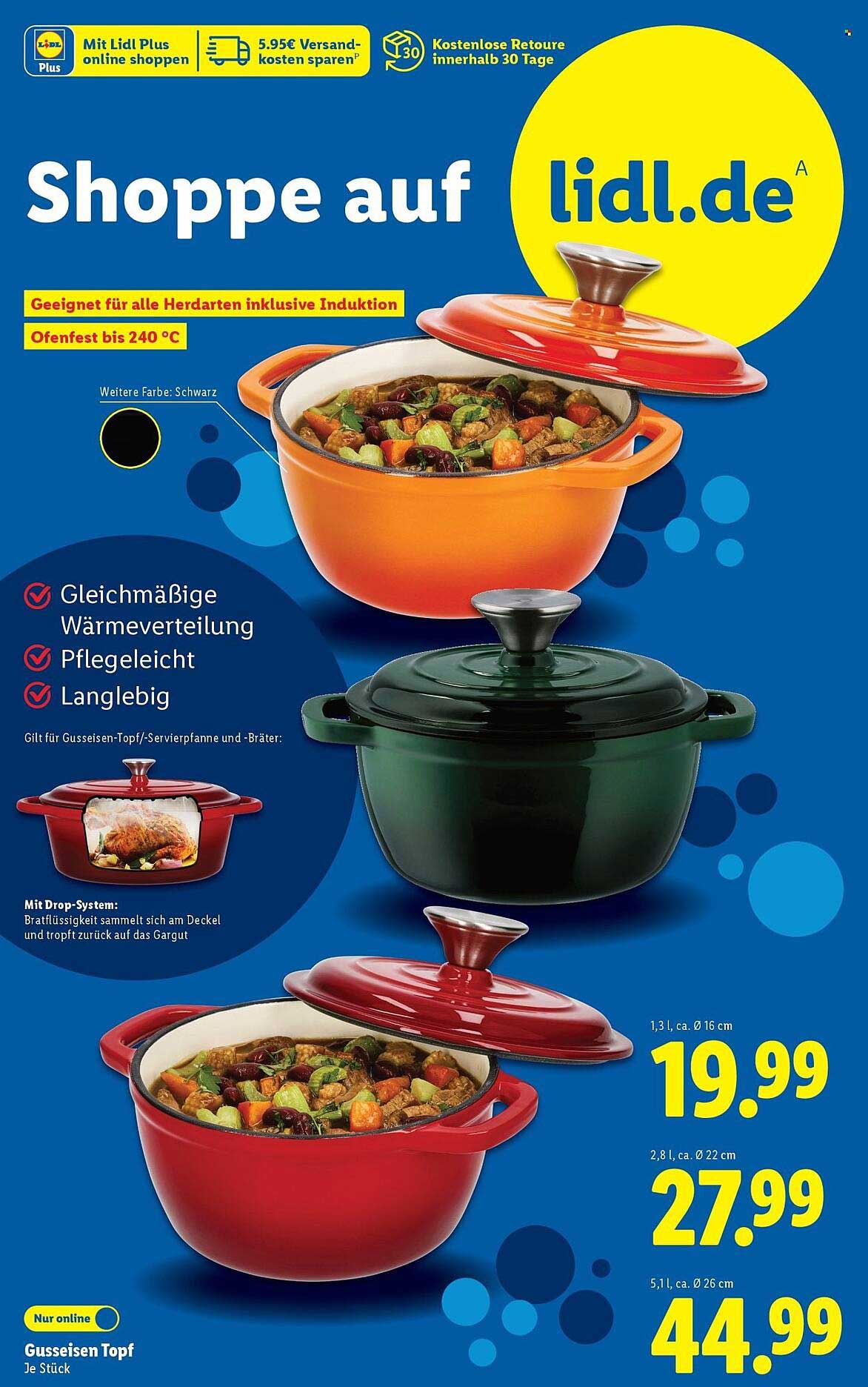 Gusseisen Topf