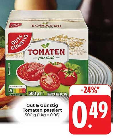 Gut & Günstig Tomaten passiert 500 g