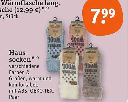 Haus-Socken - warm und bequem für die kalte Jahreszeit