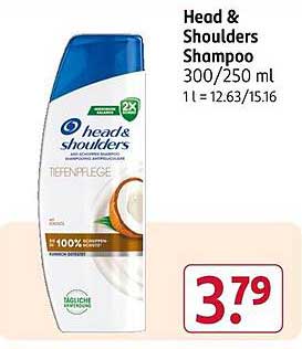 Head & Shoulders Shampoo 300/250 ml