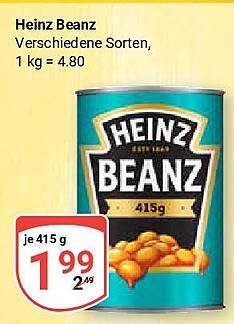 Heinz Beanz - Verschiedene Sorten, 415 g