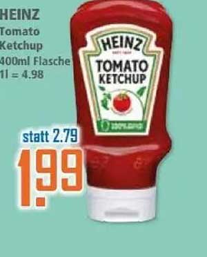 HEINZ Tomaten Ketchup 400ml Flasche