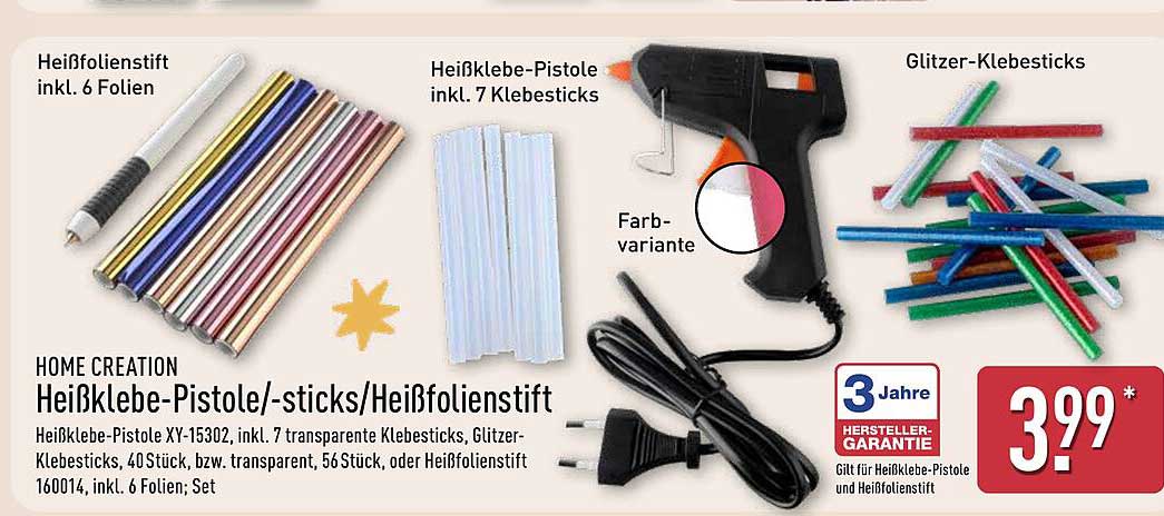 Heißklebepistole/-sticks/Heißfolienstift