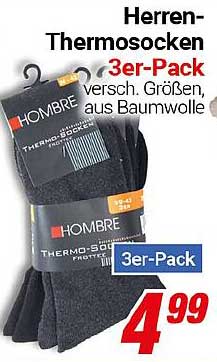 Herren-Thermosocken 3er-Pack
