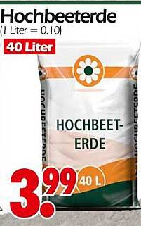 Hochbeeterde – 40 Liter für Ihren Garten