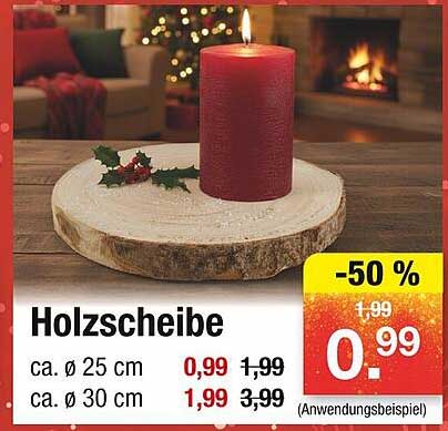 Holzscheibe - Ein vielseitiges Deko-Element für Ihr Zuhause