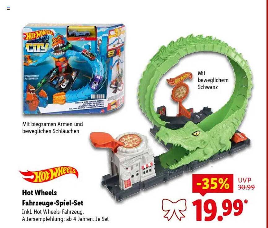 Hot Wheels Fahrzeuge-Spiel-Set inkl. Hot Wheels-Fahrzeug