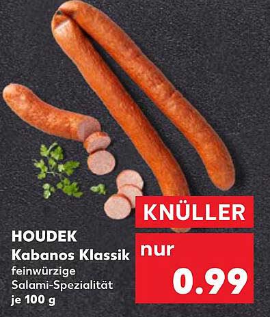 HOUDEK Kabanos Klassik - feinstes Salami-Vergnügen