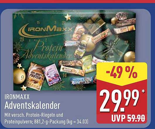 IRONMAXX Adventskalender