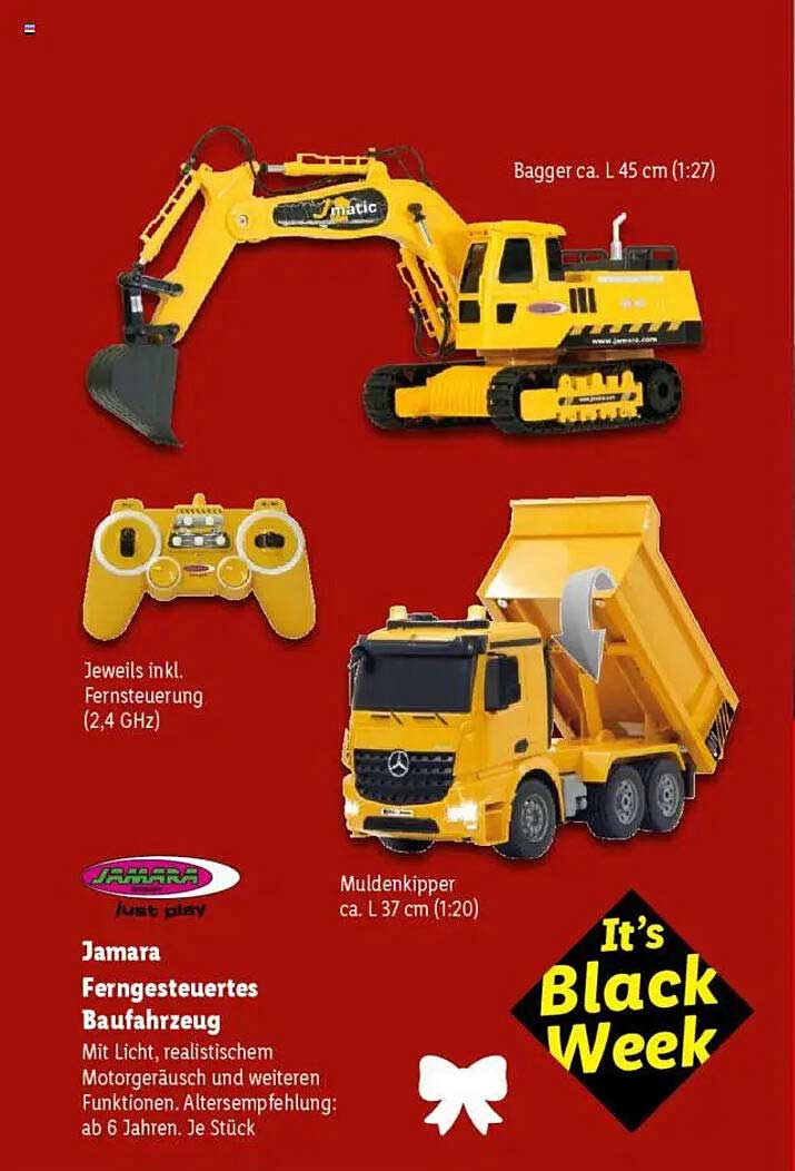 Jamara Ferngesteuertes Baufahrzeug