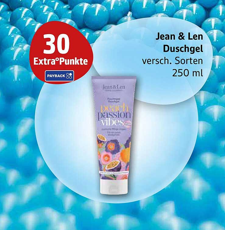 Jean & Len Duschgel – verschiedene Sorten 250 ml