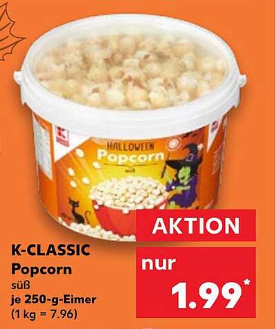 K-CLASSIC Halloween Popcorn süß