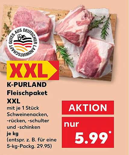 K-PURLAND Fleischpaket XXL