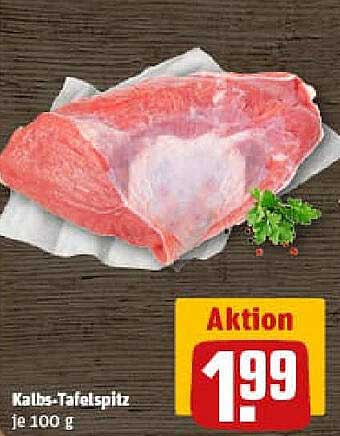 Kalbs-Tafelspitz je 100 g - Aktion!