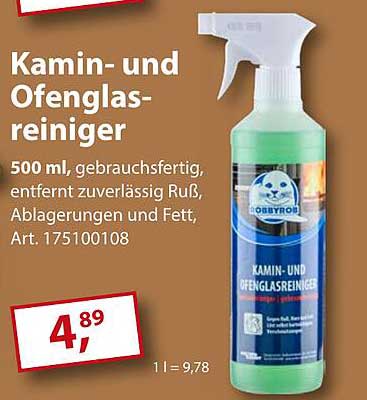 Kamin- und Ofengl Reiniger