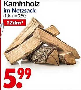 Kaminholz im Netzsack (12 dm³)