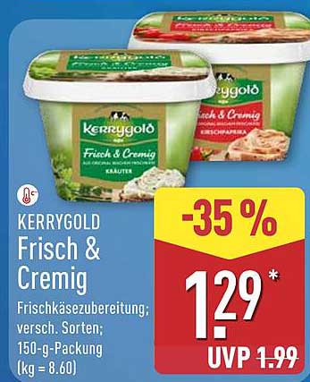 Kerrygold Frisch & Cremig - Frischkäsezubereitung in verschiedenen Sorten