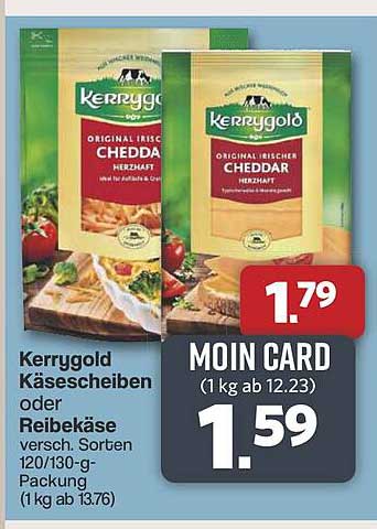 Kerrygold Käse - Cheddar oder Reibekäse 120/130 g