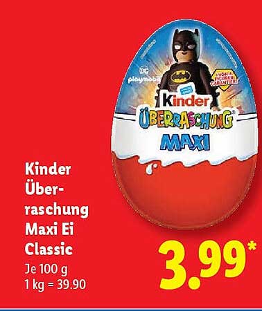 Kinder Überraschung Maxi Ei Classic