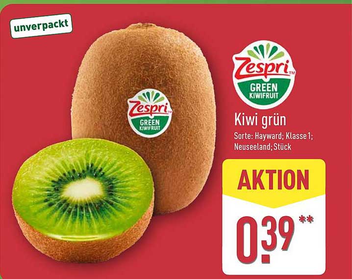 Kiwi grün Zespri, Sorte: Hayward