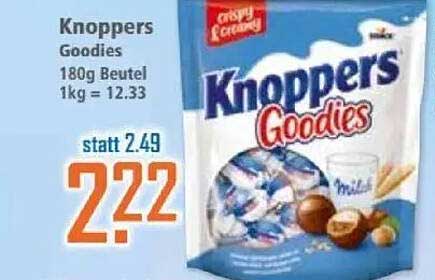 Knoppers Goodies 180g Beutel