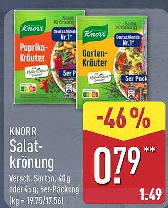 Knorr Salatkrönung 5er Pack