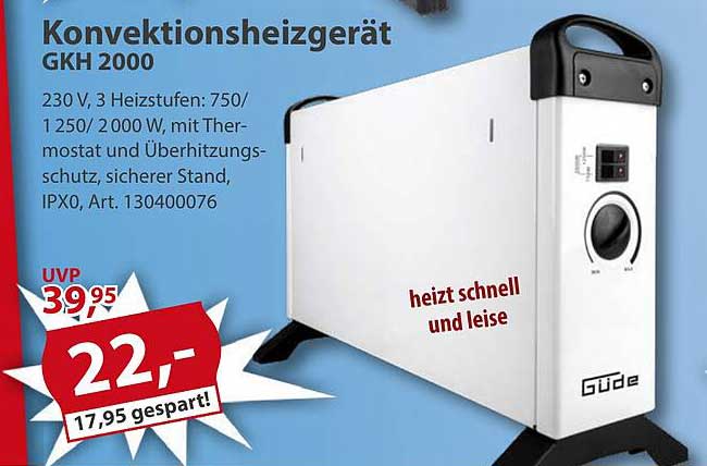 Konvektionsheizgerät GKH 2000