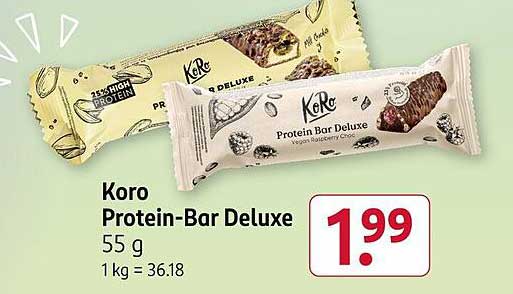 Koro Protein-Bar Deluxe 55 g